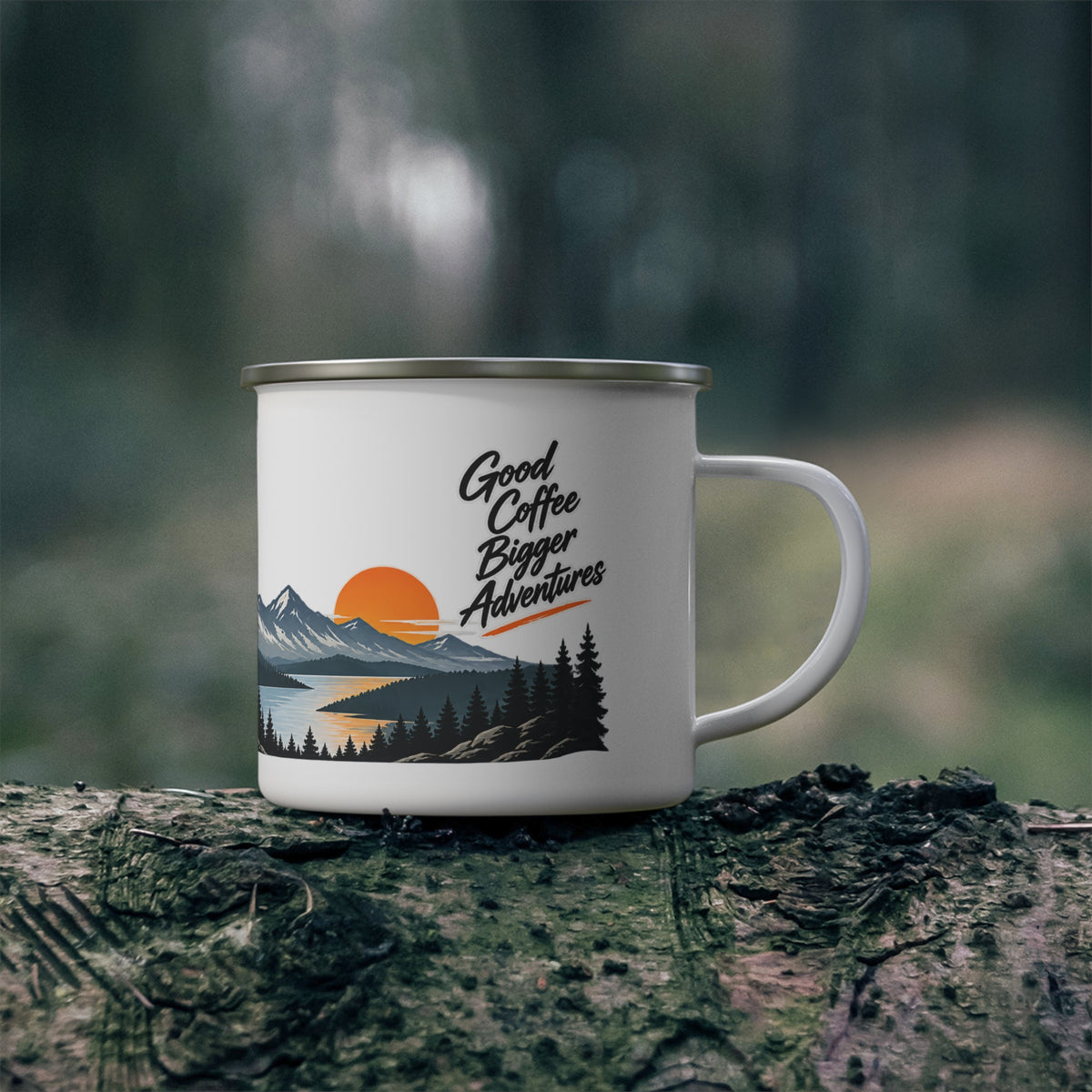 Enamel Camping Mug